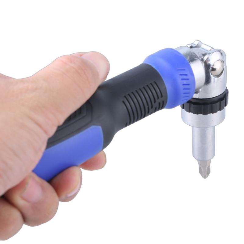 Ratchet Screwdriver 13-in-1 Multiple Bits Tool All In One Ratcheting Screwdriver Set with Flat Head Hexgonal Bits 12Bits