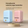 Label Paper Printer Mini Portable Label Thermal Printer Educational Supplies Name Sticker Printer for Student Title Error Note