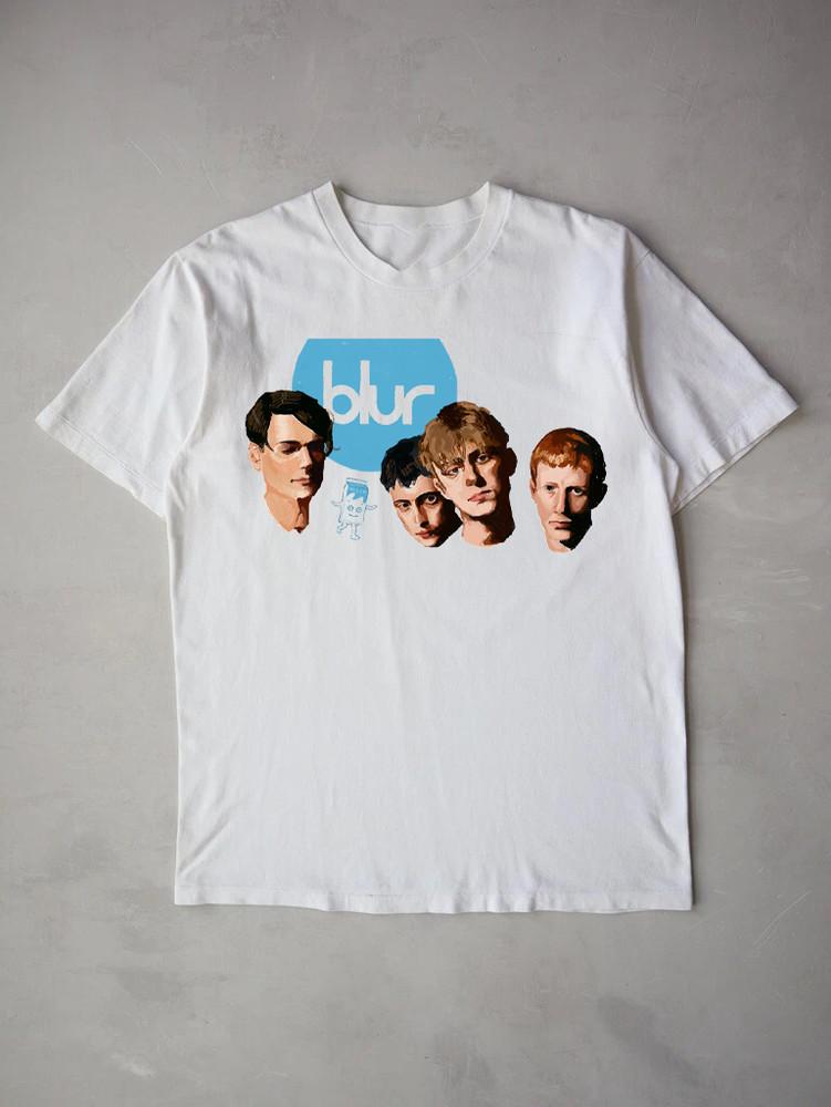 Blur Band Art Collection SHirt Shirt Unisex Concert S5XL Reprint TR483 Unisex T-Shirt S