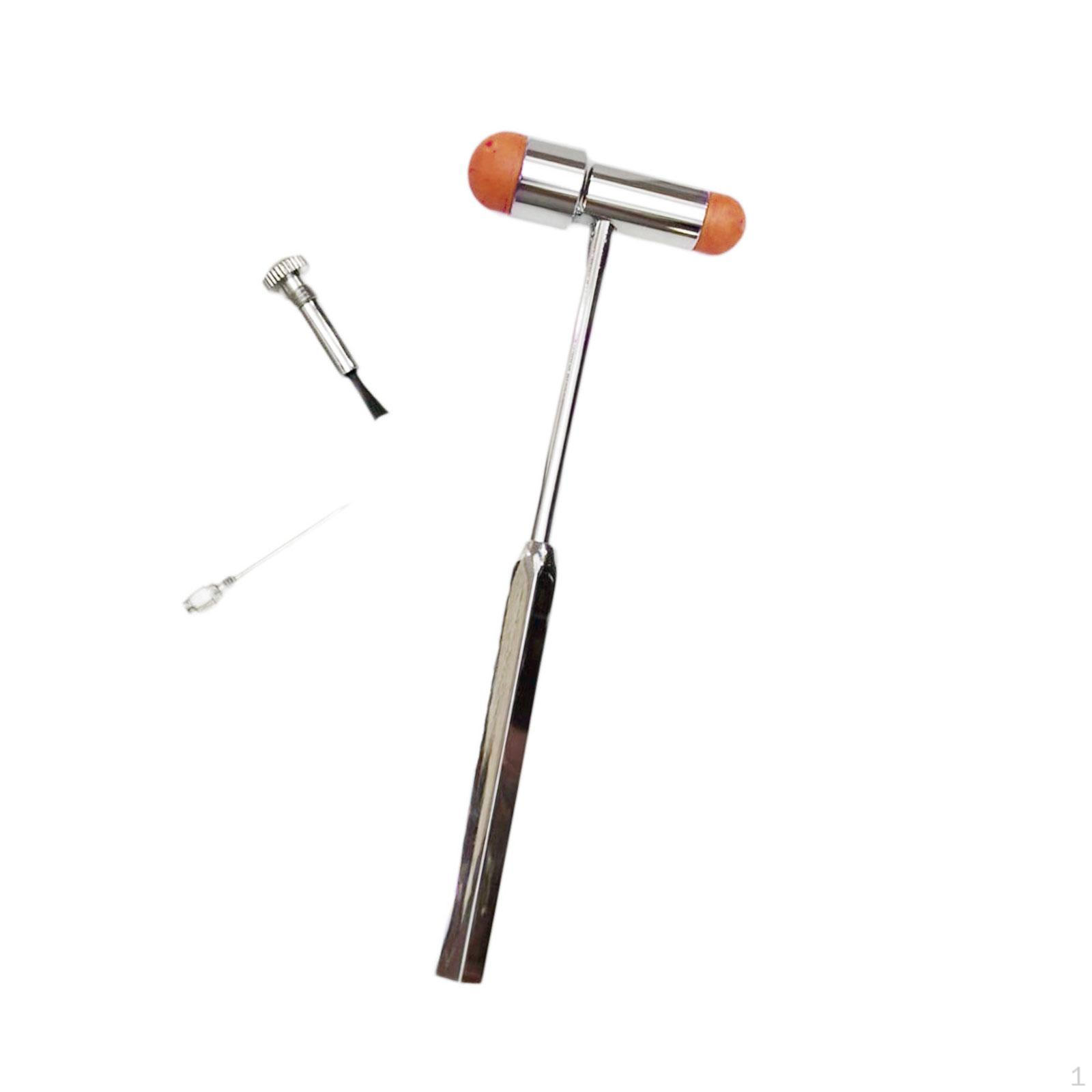 

Hammers Neuro with Double Head Examination Patellar Portable Handle Experiment Testing помаранчевий