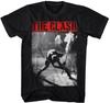 The Clash Smashing Guitar Adult T-shirt - Licensed English Punk Rock Band Tee