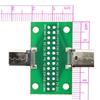 1Pcs Type C 24P 2.54Mm Connector Socket Type-C Male To Female Usb 3.1 Test Pcb Board Adapter For Data Line Wire Cable Transfer
