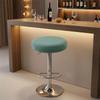 Wear-resistant Slipcover Soft Elastic Bar Stool Covers Round Stool Chair Cover  Bar Counter