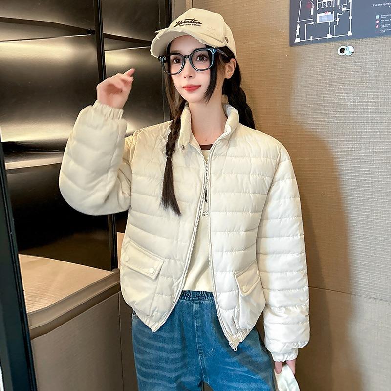 Thin Short Jacket Autumn and Winter New Down Cotton-padded Jacket Loose Small Cotton-padded Jacket