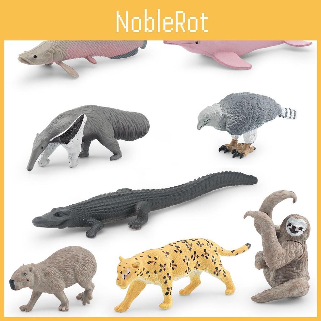 Crocodile South Dolphin American Animal Model Set Home Decor And Toy Teaching