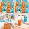Wooden Cross Dressing Face Changing Game Building Blocks Children Puzzle Toys For Kids Educational Family Interactive Creative Playroom Decor