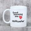 Rottweiler, Rott, Rottie - cup with a dog, personalized cup with a print, a classic gift for everyone from the Art-Dog brand