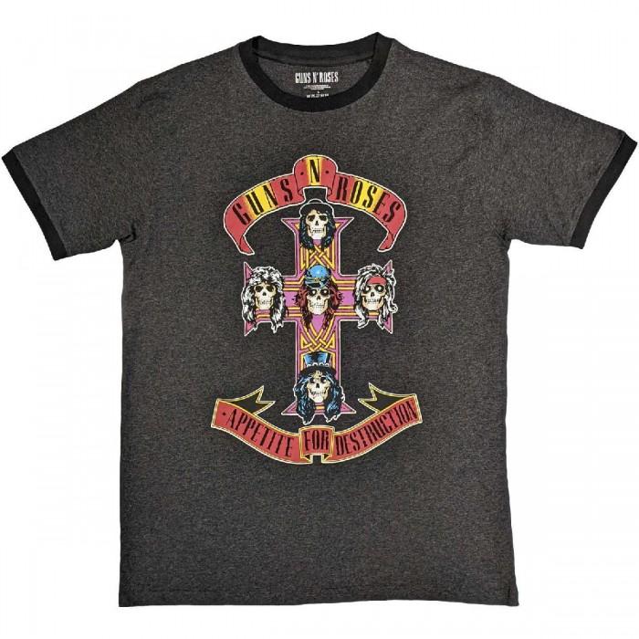 Guns N Roses Unisex-Erwachsene Appetite For Destruction T-Shirt
