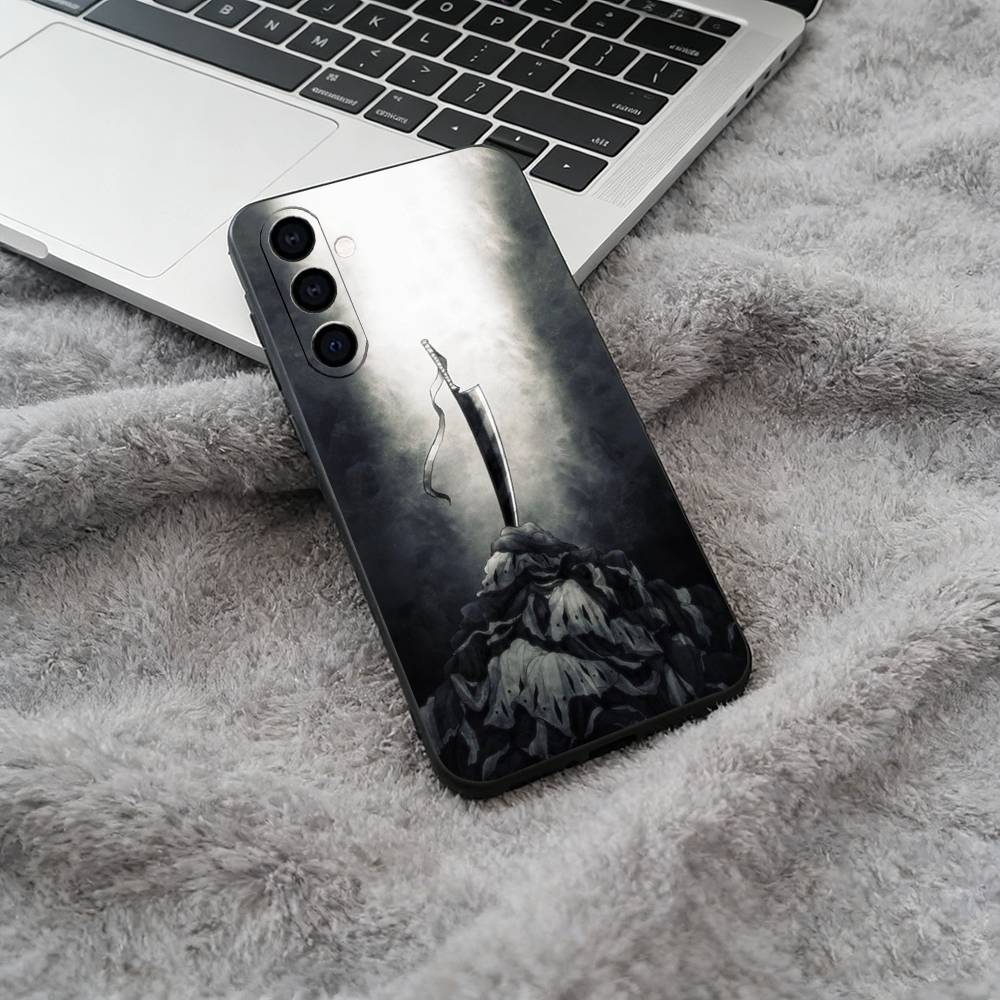 Hot anime-B-L-E-A-C-H Phone Case For Samsung Galaxy A73,A71 A72,A70,A53,A52,A51,Soft Silicone Black Cover