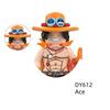 Siste versjon Byggeklosser Japan Anime Klosser Dukker Mini Action Leketøysfigurer Monteringsklosser Barnegaver