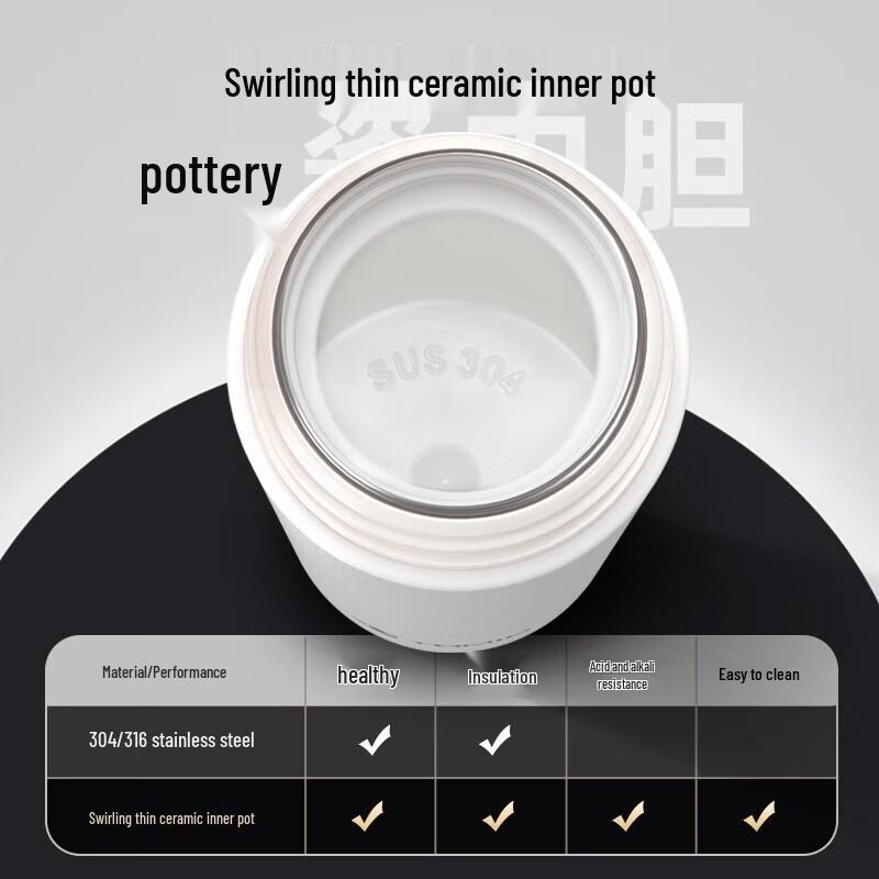 TOMIC Hammered Texture Ceramic Lined Tea Infuser Mug