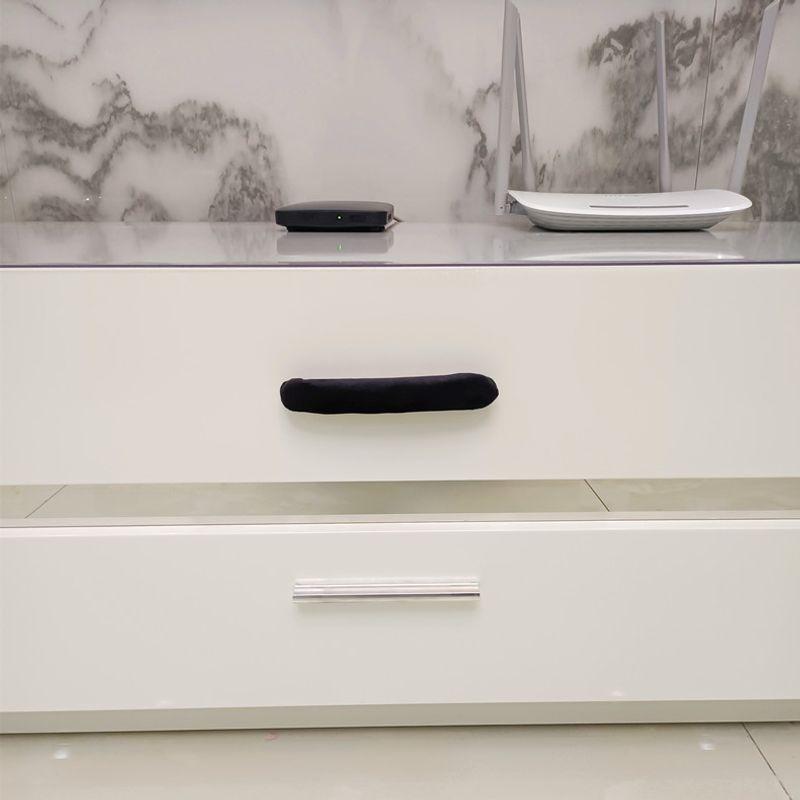 

Накладка на дверную ручку Защита от ударов Детская безопасность Тканевая защита дверной ручки Защитный кожух для дверной ручки Шкаф Дверца Ящик Ручка Защита от царапин Защита от столкновений Настенное покрытие Black 7cm single