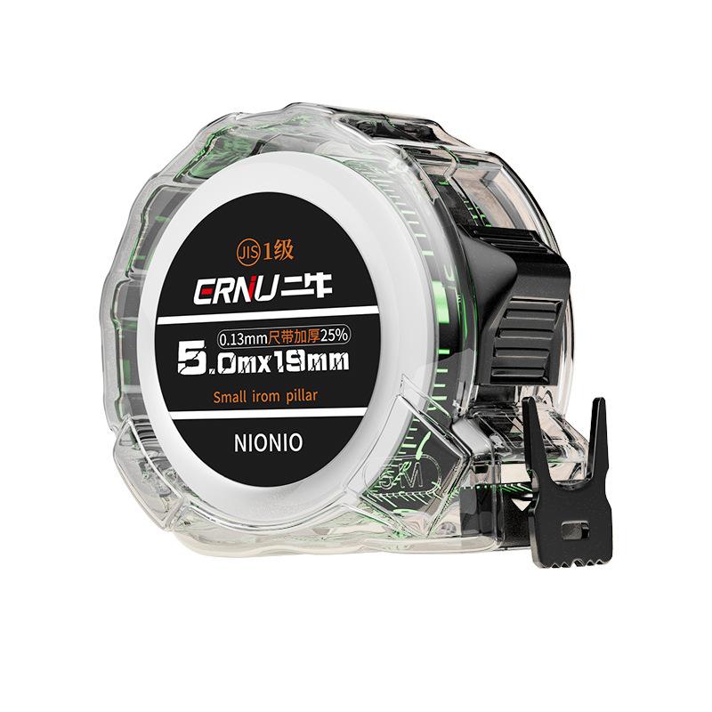 3/5/7/10m Fluorescent Tape Measure Double-sided Scale Black Technology Wear-resistant Thickened Multi-purpose Measuring Tape