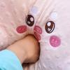 Foam Plush Car Neck Headrest Neck Protection Sleeping Pillow Cute Car Pillow  Car Rear