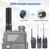 Abbree Ar-806+ Dual Band Mini Antenna Sma-Female Vhf Uhf 10W High Gain For Uv-5R Mini Uv-21 Pro Uv-32 888S Two Way Radio
