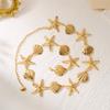Starfish Belly Chain Conch Pendant Bohemian Style Belt New Body Chain  Beach