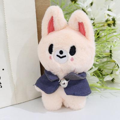 Stray Kids Plush Doll 10cm Adorable Stuffed Keychain Doll Function Fun Character Toy Cute And Cuddly Companion for Kids Fans