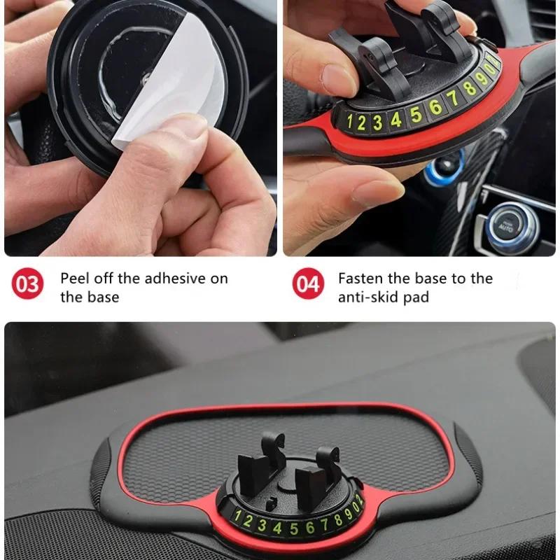 Wielofunkcyjna mata antypoślizgowa samochodowa uchwyt na telefon samochodowy antypoślizgowa lepka antypoślizgowa deska rozdzielcza uchwyt do telefonu silikonowa deska rozdzielcza podkładka samochodowa