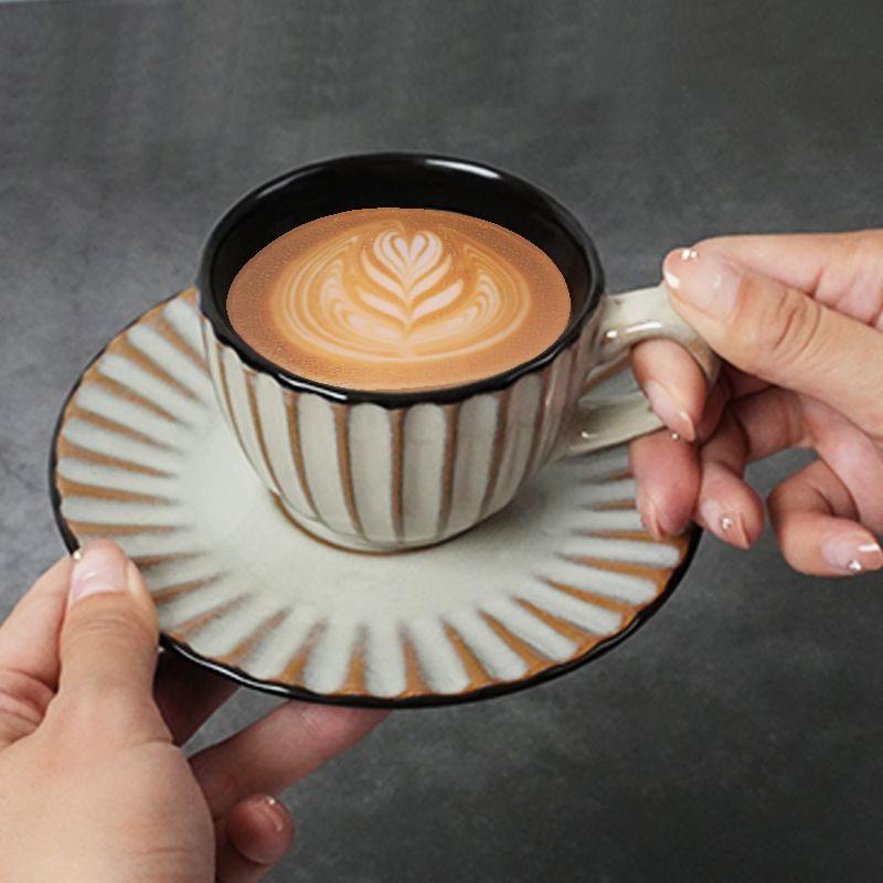 European Ceramic Coffee Cups Plates High Aesthetic Appeal,European Afternoon Exquisite Tea Cup,Hospitality Set,Home Cups