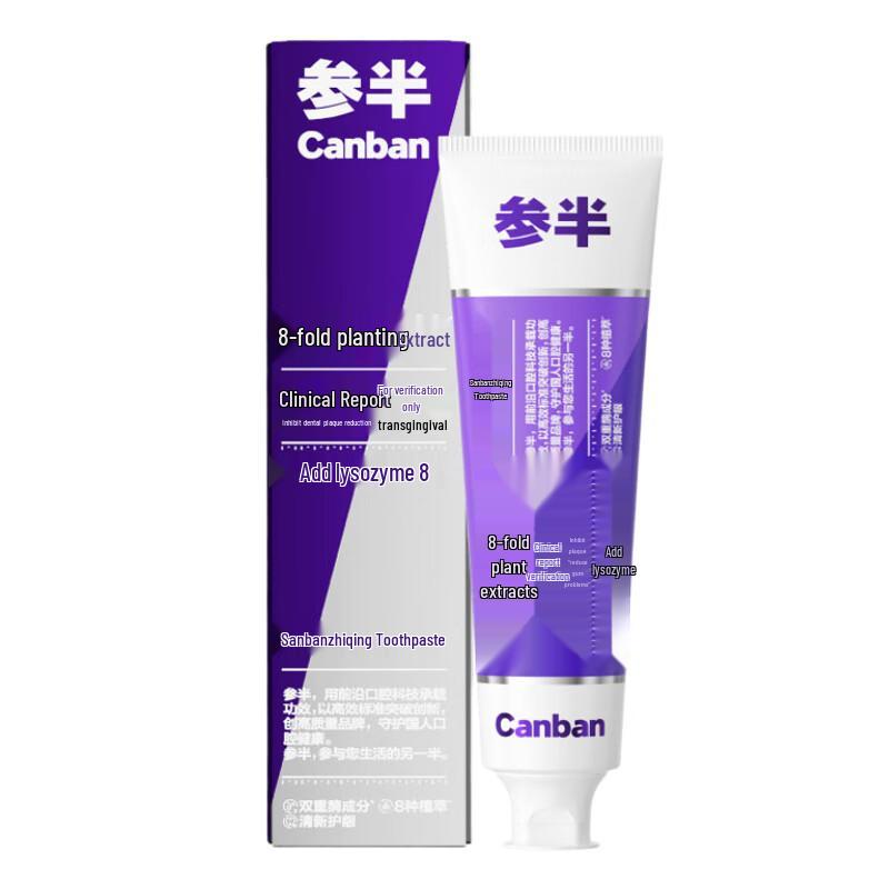 

Sanban Plant Clear Eucalyptus Fluoride Toothpaste