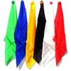 ZQION Magic Silk Handkerchief Magician Juggling Scarves Magic Tricks Stage Props Colorful Silk Scarf Classic Toys Accessories,5PCS (15 * 15CM)