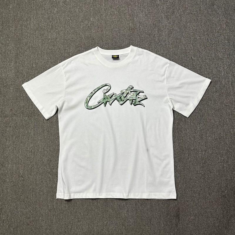 Unisex Übergroßes Baumwoll-Grafik-T-Shirt Lockerer Schnitt Rundhalsausschnitt Kurzarm T-Shirt Herren Damen Freizeit