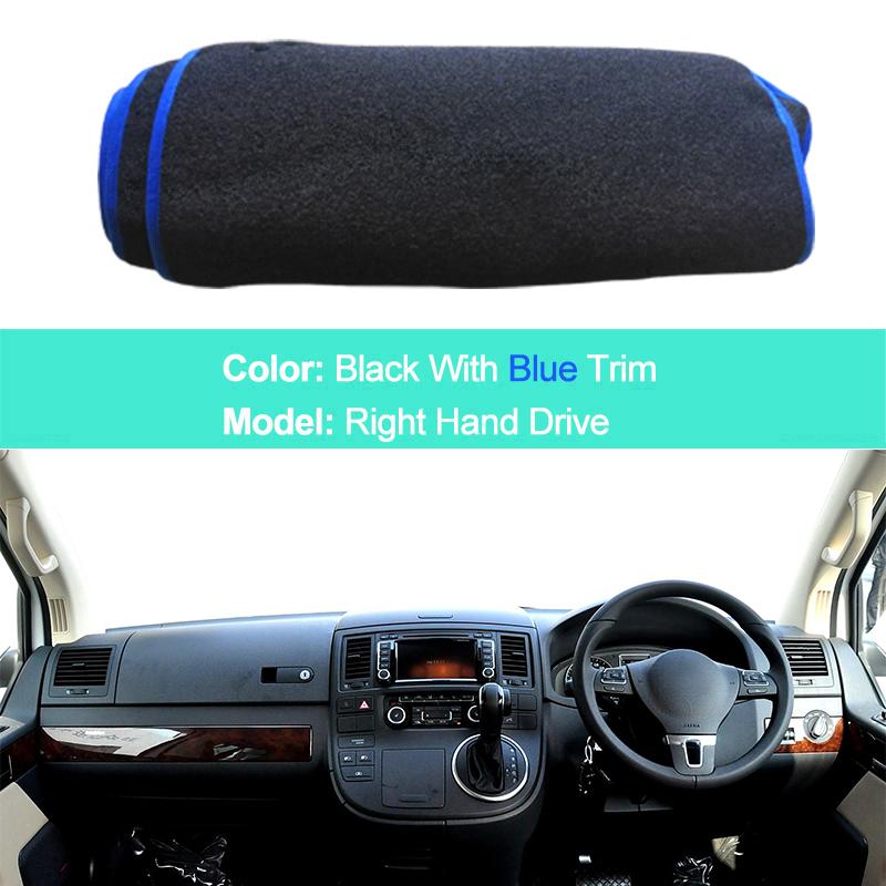 For Volkswagen VW Transporter T5 Caravell 2004-2015 Car Dashboard Cover Dash Mat Sunshade Carpet Interior Anti-UV Accessories