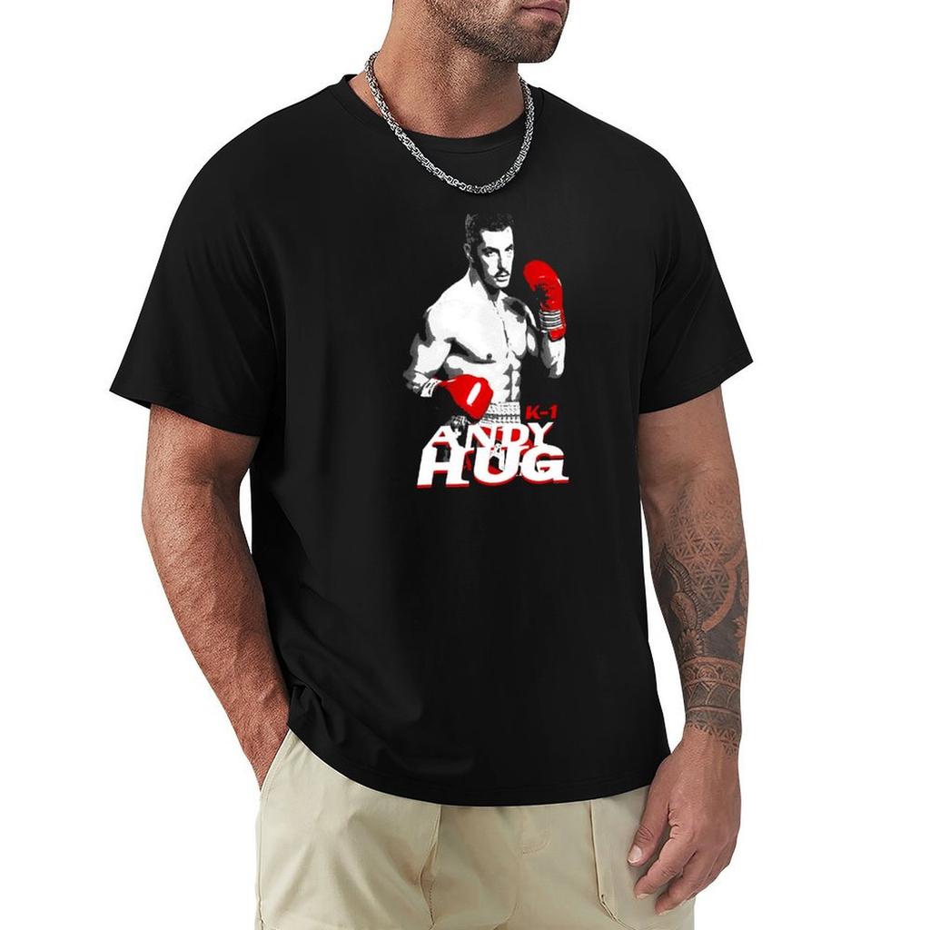 Andy Hug T-Shirt Graphic Tee Shirt Custom Shirt Outfits for Men