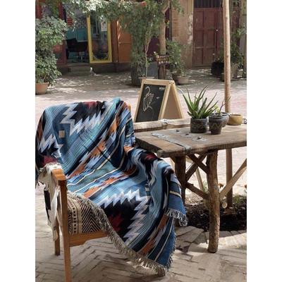 Kashgar Style Bohemian Blanket Ethnic Style Fabric Cover Blanket Casual Blanket Carpet Tapestry Decoration Sofa Cover