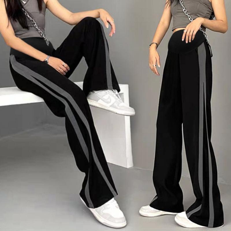 

Летняя тонкая верхняя одежда, костюмные брюки для беременных, модные брюки для мамы, модные леггинсы для беременных, модные брюки, свободные, поддерживающие, декомпрессионные 4XL