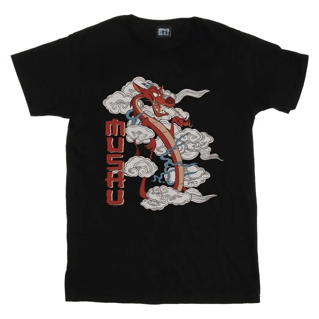 Mulan Girls Mushu Dragon Cotton T-Shirt