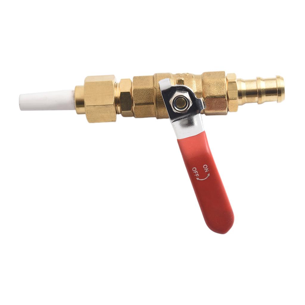 Valve Type Sandblaster Tool Featuring Brass Ball Valve and Connector Replacement for Efficient Rust and Paint Removal