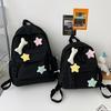 Schoolbagins cute schoolbag women's new cartoon accessories backpack large capacity fresh girl backpack primary school bag