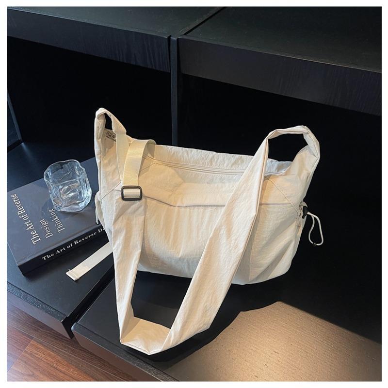 Canvas-Tasche Damen große Kapazität neu Herbst und Winter schlichte Schulter-Umhängetasche hochwertig Pendler Knödeltasche