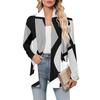 Women's Long Sleeve Cardigan V Neck Fashion Printed Shirt Lightweight  Casual Loose Thin Cardigans With Pockets