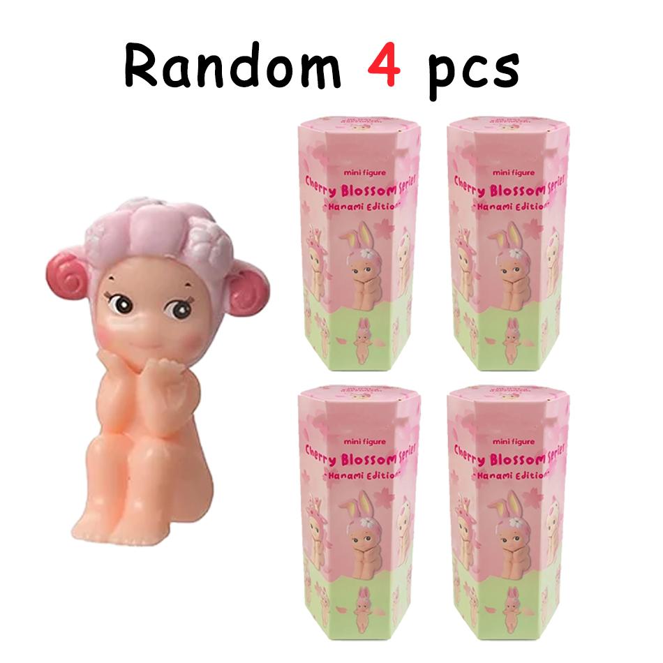 / New  Selling S Angels Cherry Blossom Series Anime Figures Ornaments Dolls Fans Children Birthday Gift Random