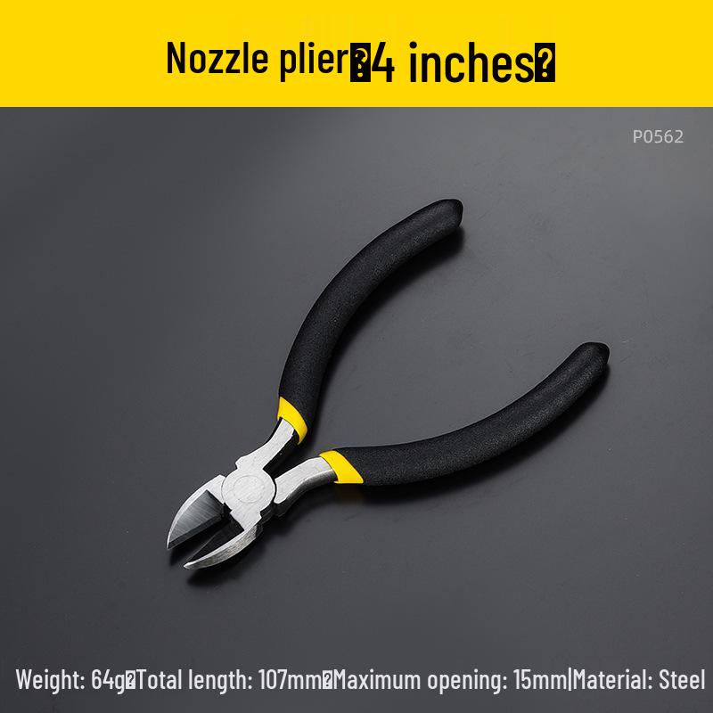 

Gundam Precision Diagonal Wire Cutters - Industrial Grade Electronic Pliers for Electricians