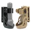 Tactical  360° Rotating Flashlight Holster with Lever Side Lock System Set General Torch Set Plastic Torch Set Set Quick Unplug