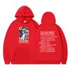 New Spring and Autumn American High Street Kanye Men's and Women's Same Spoofing Character Graffiti Alphabet Hooded Sweater