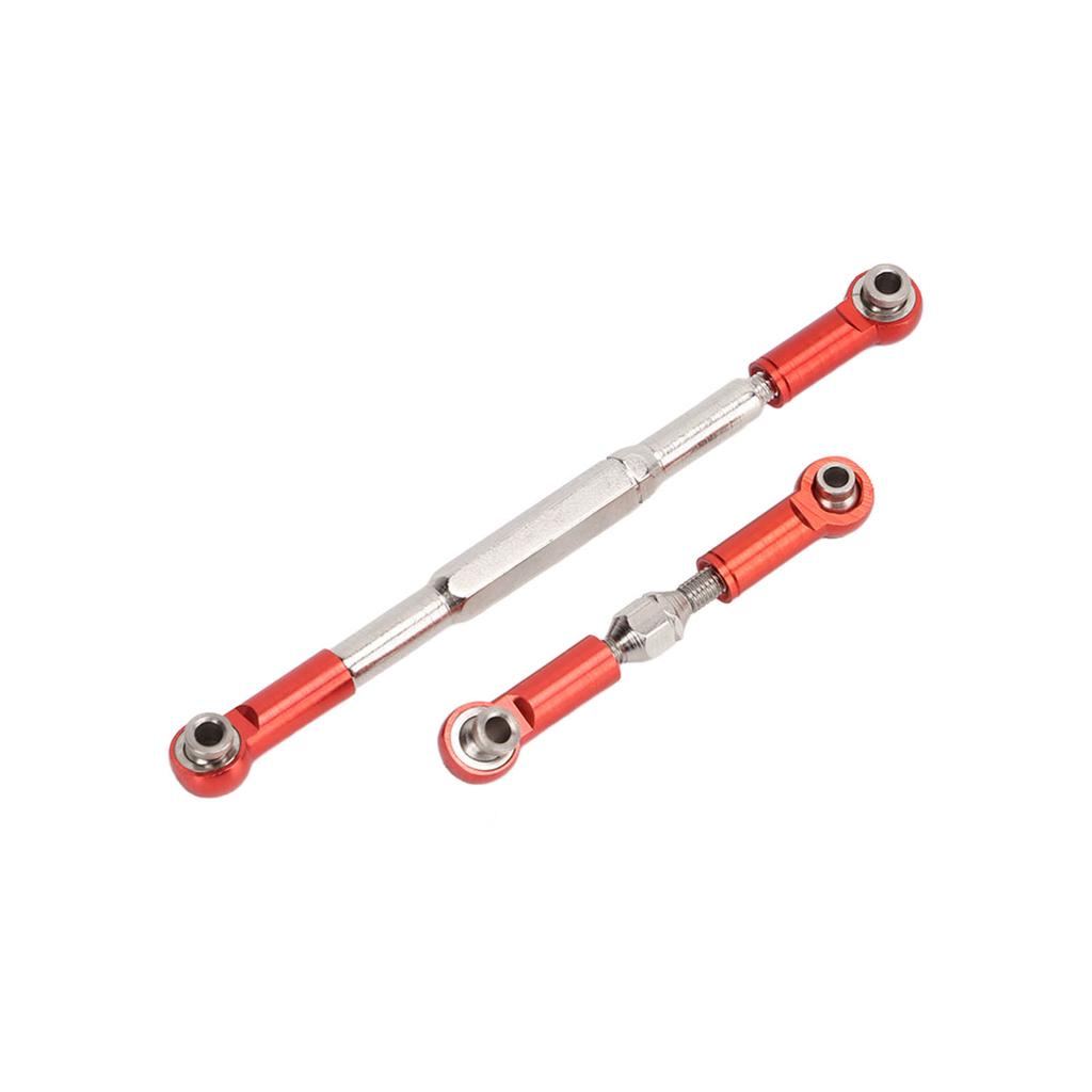 Steering Pull Rod Set for WPL RC Military Truck Upgrade Spare Parts Servo AccessoriesRed