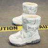 2025 snow boots classmates northeast winter new boys and girls sports cotton boots primary school students warm cotton shoes 2025