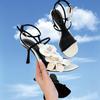 Fashion Summer New Women's Open-toed SandalsFad Butterfly Orchid Flower Flip Flops Lady Outdoor Casual Thin Heel Sandals Sandalias Mujer