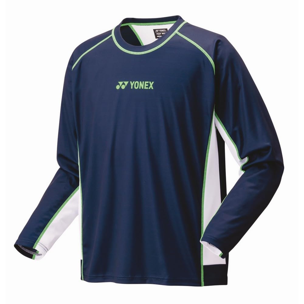 YONEX Unisex Long Sleeve Navy Blue T-Shirt 019