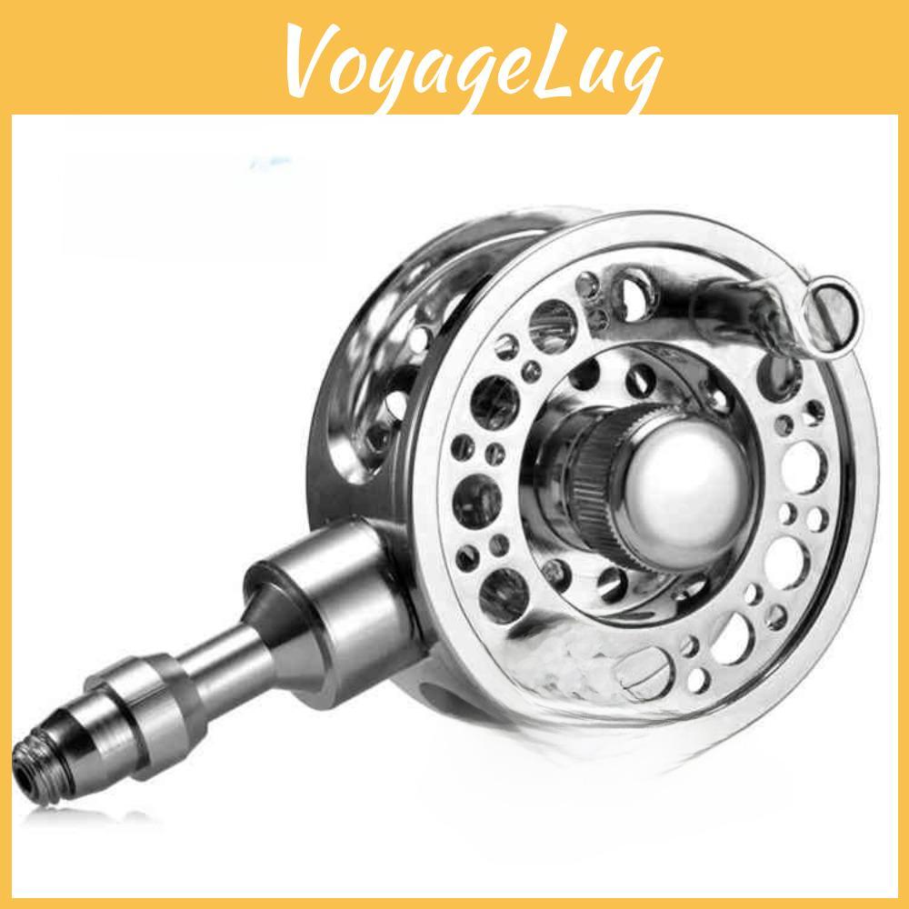Lizard Metal Aluminum Alloy And Fishing Reel Hand Rod Internal Winding With Drag Function Camping Travel Gear
