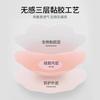 Silicone Invisible Ultra-thin Anti-sweat Non-slip Nipple Covers for Women, Anti-chafing Strong Adhesive Nipple Covers for Men During Sports