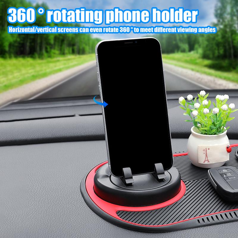 Auto Armaturenbrettmatte Handyhalterung Haftmatte Handyhalter Multifunktional Handyhalter Klebrige Unterlage Temporäres Parkschild Auto