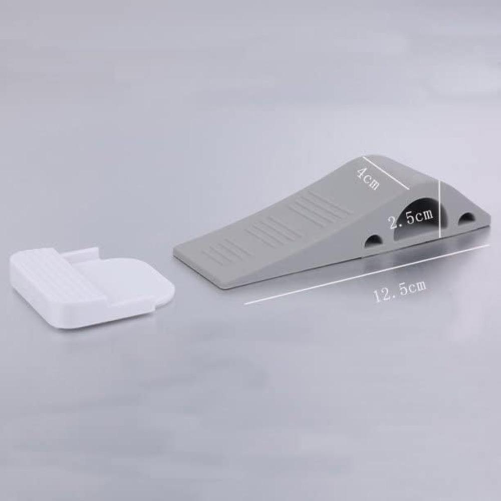 Heavy Duty Rubber Door Stoppers Non-Scratching Door Holder Anti-Skid Durable Rubber Door Wedges for Home Office and School