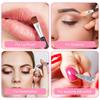 30 Pcs Dual End Eyeshadow Smudge Brush 2 In 1 Eyeshadow Sponge Concealer Brush Double Sided Eye Shadow Applicators Sticks 3 Inch Disposable Eye