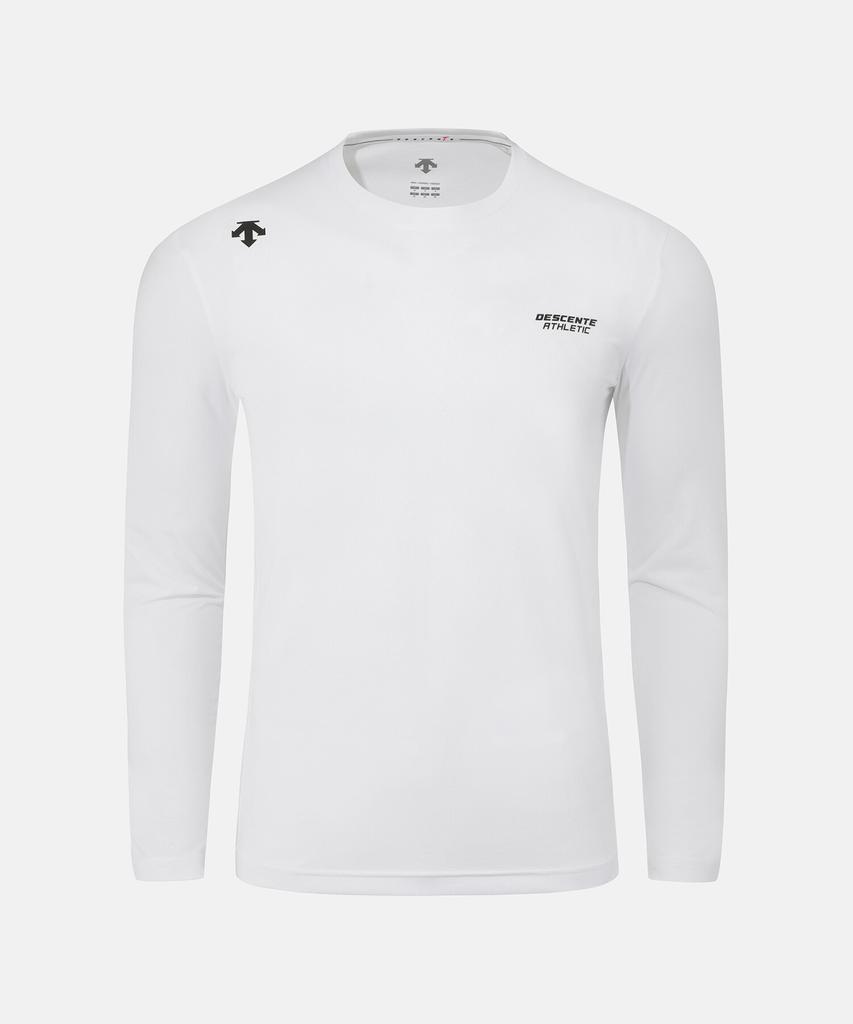 DESCENTE Training Turflite Long Sleeve T-Shirt White Sr123Ttl11 (A Type)