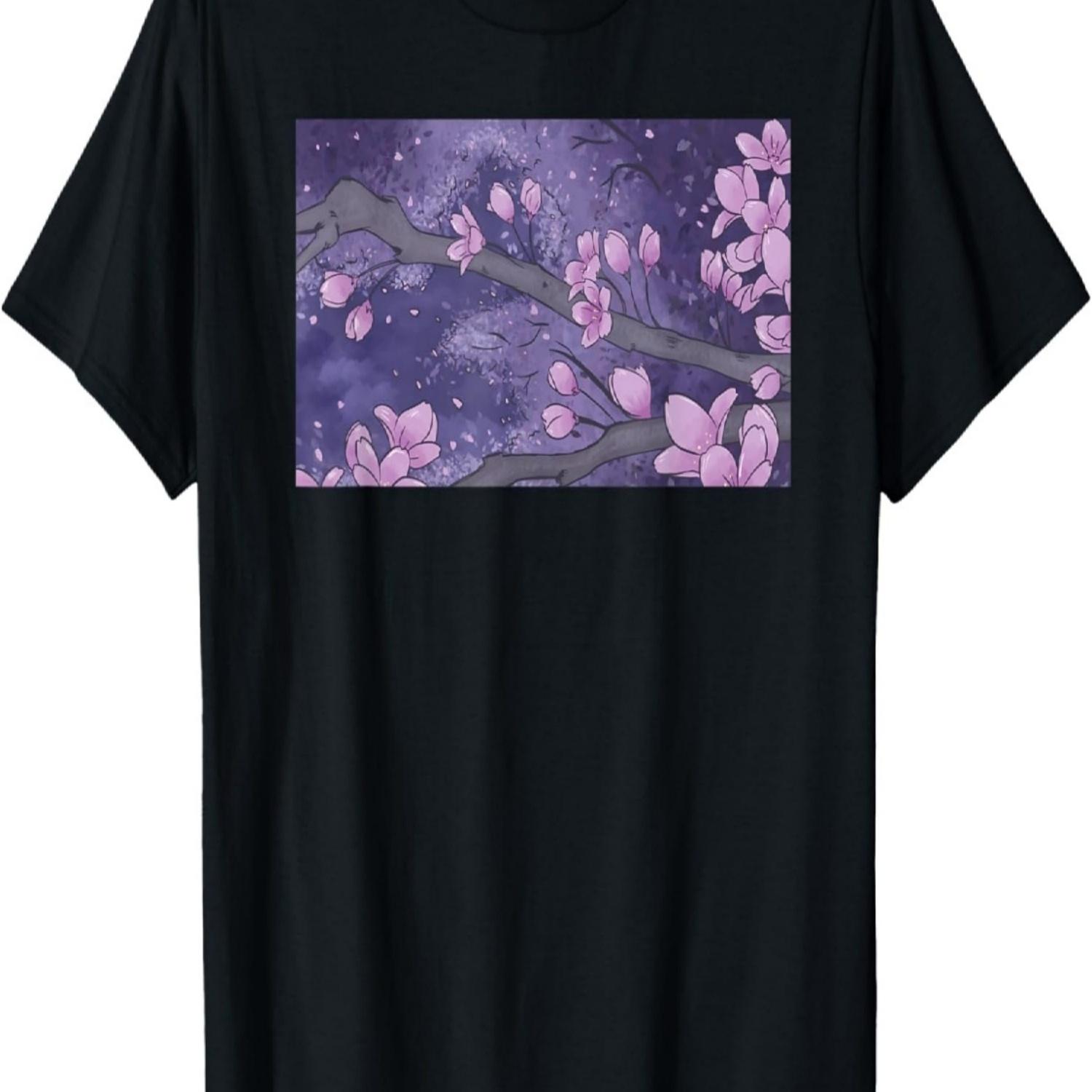 Sakura Cherry Blossom Tree T-Shirt(4) S